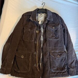 Lucky Brand Dark Brown Military Jacket